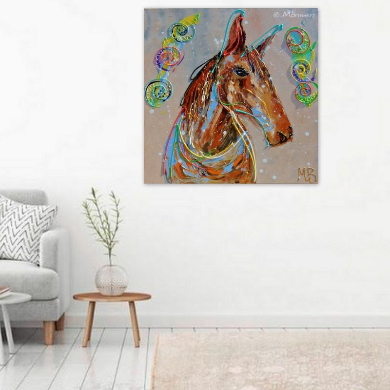 kleurrijke kunst, kleurrijk schilderij, vrolijk schilderij, vrolijke kunst, kunst kopen in online winkel, schilderij kopen, schilderij laten maken, kunstwerk laten maken, origineel kunstwerk laten maken, kleurrijke dierenschilderijen, 3d schilderij, 3d kunst, kunst uit zwolle, schilderijen van marieke brouwers, moderne kunst, abstracte kunst, abstract schilderij, abstract schilderij laten maken, abstract schilderij in opdracht,, kunstwerk met oranje, groot abstract schilderij, schilderij voor op kantoor, schilderij in de vergaderruimte, kleurrijk abstract kunstwerk, paardenschilderij, groot kunstwerk, kunstwerk paard,